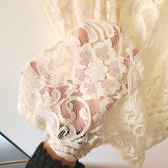 White Lace Mini Dress, Pins & Needles - Picture 10 of 10